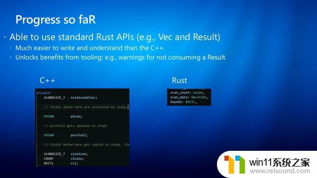 Rust重构Win11内核：3.6万行代码加入，进展喜人！