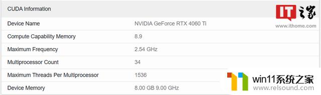 英伟达RTX 4060 Ti桌面显卡在Geekbench测试中跑分曝光