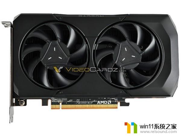 ITX神器！AMD RX 7600公版卡亮相，双风扇迷你设计，轻松满足小机箱游戏需求！