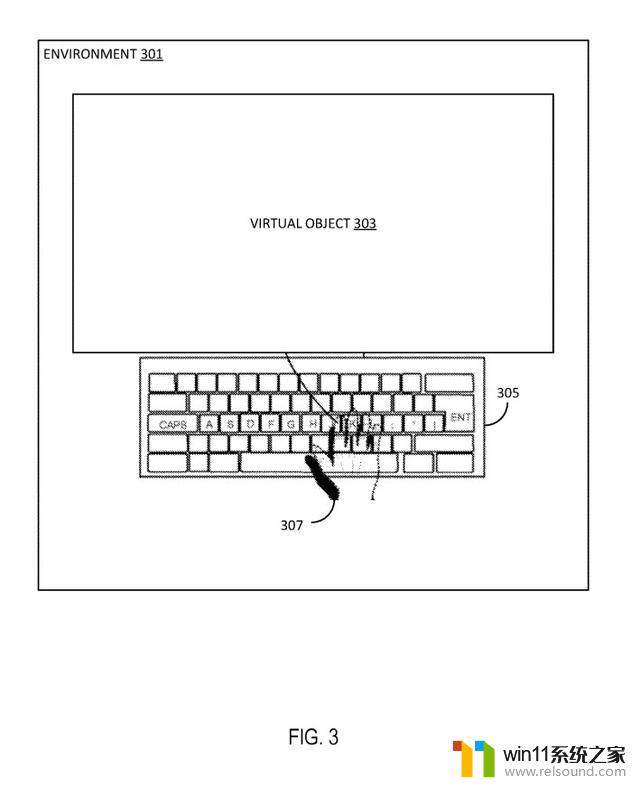 微软AR/VR专利分享虚拟键盘智能附接的解决方案，助力实现更自然的虚拟现实交互