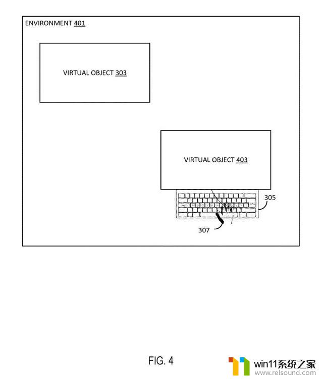 微软AR/VR专利分享虚拟键盘智能附接的解决方案，助力实现更自然的虚拟现实交互