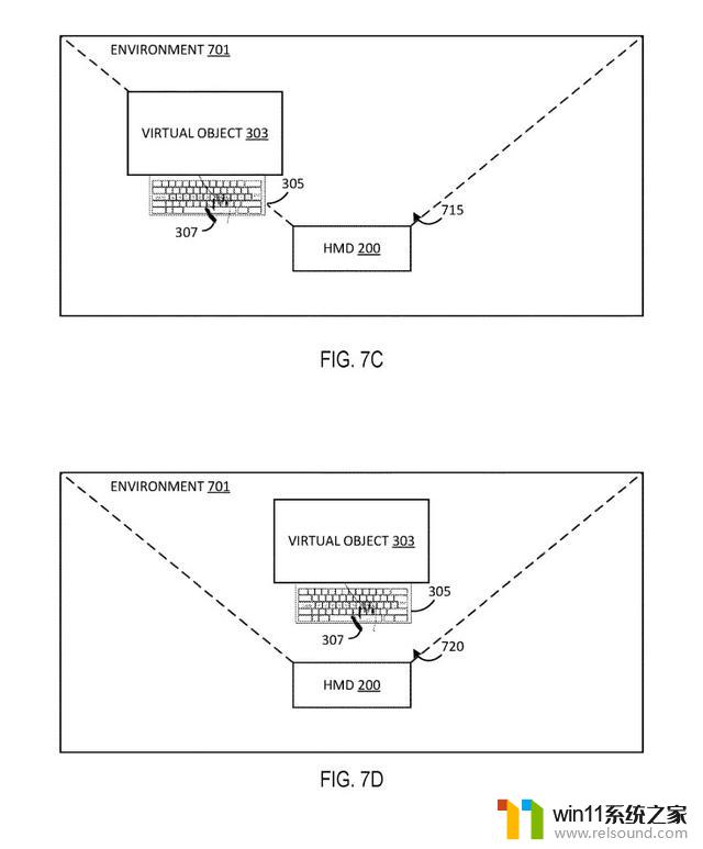 微软AR/VR专利分享虚拟键盘智能附接的解决方案，助力实现更自然的虚拟现实交互