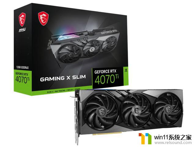 微星RTX 4070 Ti GAMING SLIM显卡：全新外观和尺寸打造高品质游戏体验