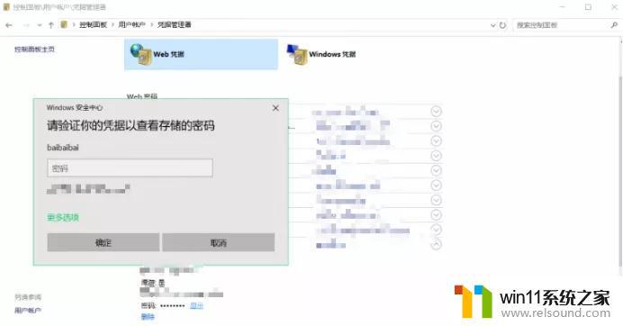 电脑上输入密码怎么能显现出来 Win10查看电脑上已输入过的账号密码记录