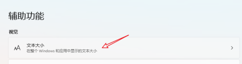 win11调大字体 win11字体调大方法