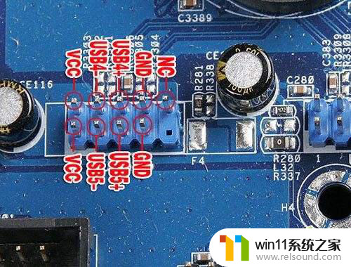 机箱前置usb接口接线图 如何安装主板上的扩展前置USB接口