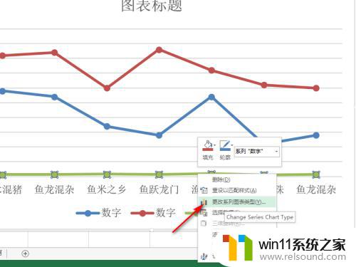 折线图excel怎么做多条线段 如何用一个Excel图表绘制多个折线