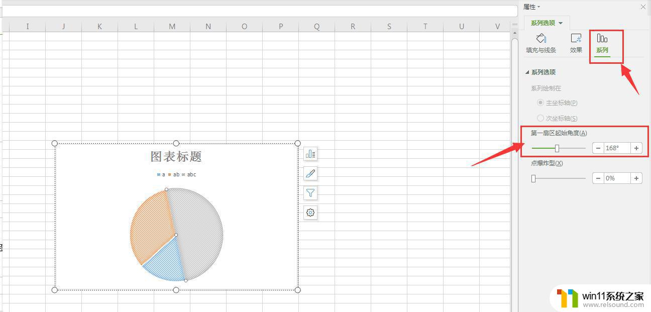 wps如何旋转饼图 wps饼图如何旋转