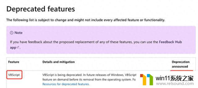 微软宣布移除27年的旧技术VBScript，标志着其走向末路