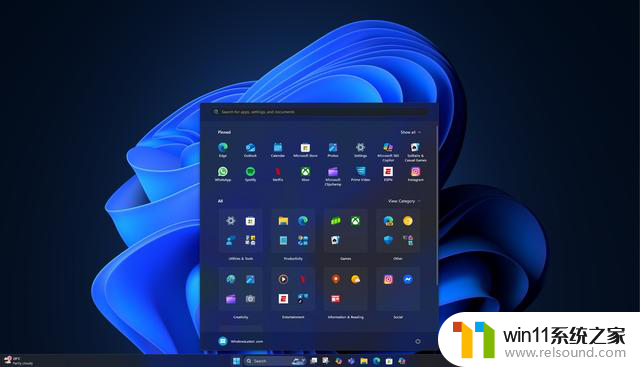 微软Windows 11“开始”菜单概念图展示，粉丝建议引入但不对外发布