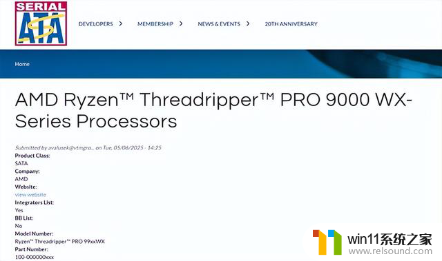 AMD Zen5线程撕裂者9000WX首次官方现身！96核心好寂寞，性能如何？