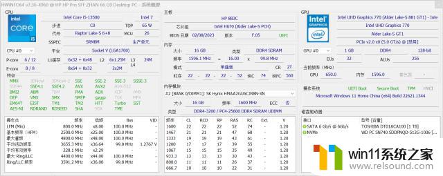 惠普战66纤小型机评测：13代酷睿台式机CPU性能强，12天满载烤机稳定运行