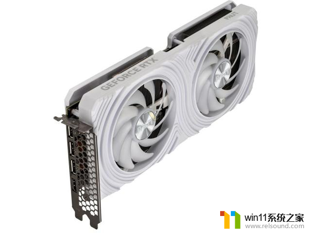 同德推出RTX 4060 Ti“White”显卡：纯白外壳双风扇设计