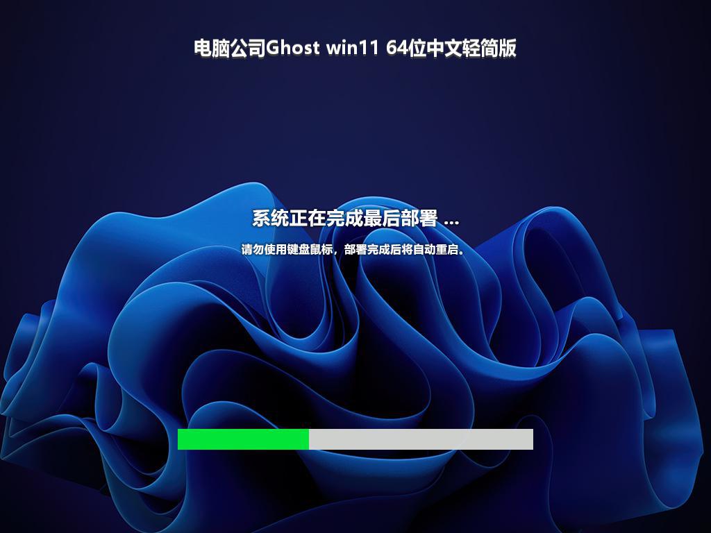 电脑公司Ghost win11 64位中文轻简版