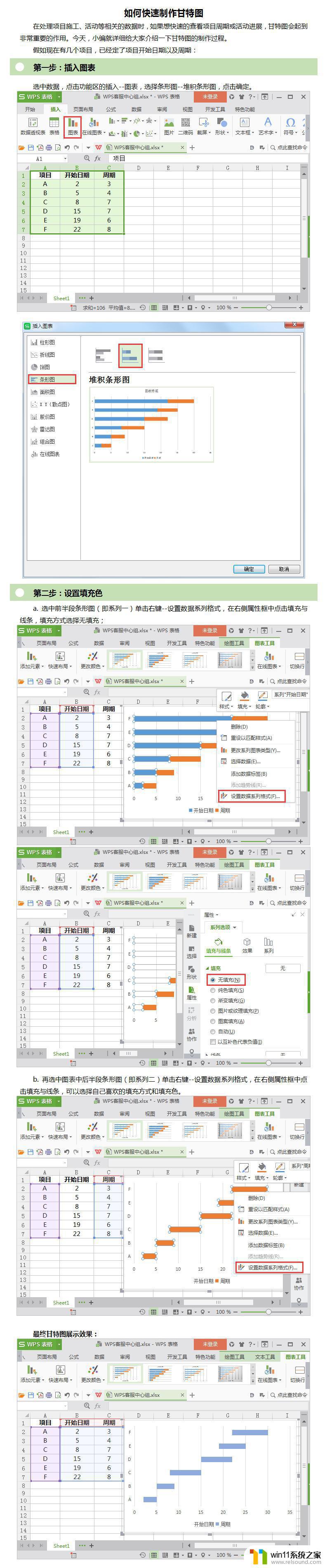 wps怎么设置条形统计图 wps怎么设置条形统计图样式