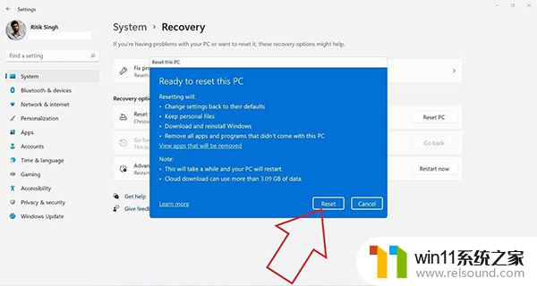 win11重置能否保留文件 Win11系统重置保留个人文件的详细步骤
